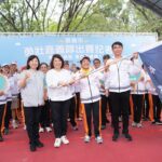 「勇壯嘉義隊」出征雙北世壯運　黃敏惠授旗84歲木球三冠王