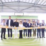 中市校園太陽能發電再添生力軍！私立宜寧高中光電球場今啟用　盧市長：學校、廠商及環境綠能三贏