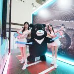 啦啦隊女孩攜熊讚嗨翻臺北館　高雄國際旅展邀你一起臺北趴趴go！