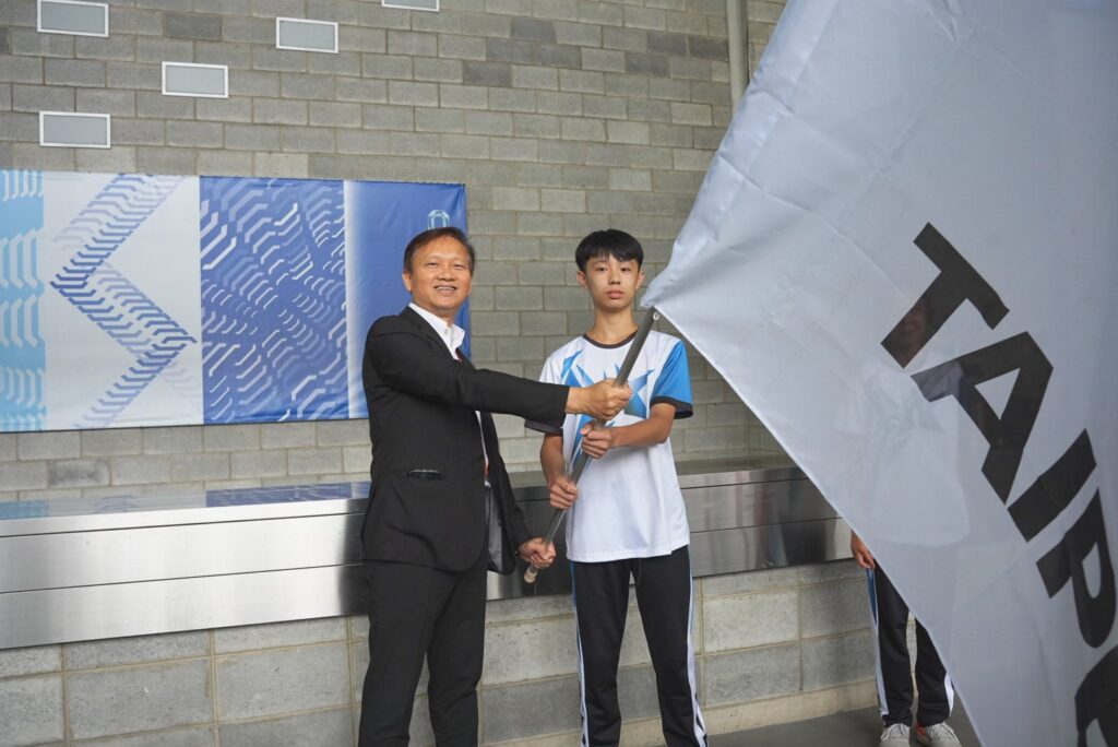 臺北市國小田徑代表隊整裝待發　前進金門挑戰全國賽事