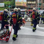 基隆消防局「夢悅城」高層建築物實戰演練　提升居民防火意識