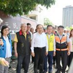 侯友宜視察湧蓮寺慈善公益大樓工程　-公私協力共同打造健康樂活環境