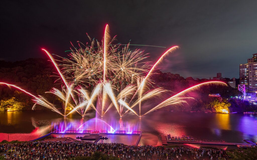 2025碧潭水舞5/24熱力登場 點燃新北水火齊舞 共迎世壯運