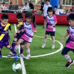 基隆小小球員熱力開踢　迷你足球賽熱血登場