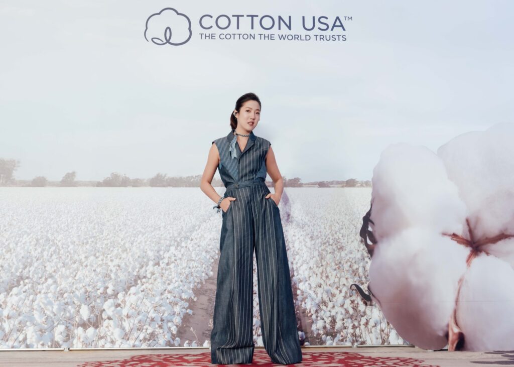 美國棉好眼光-力邀金曲六項入圍-李竺芯出任「美國棉」推廣大使