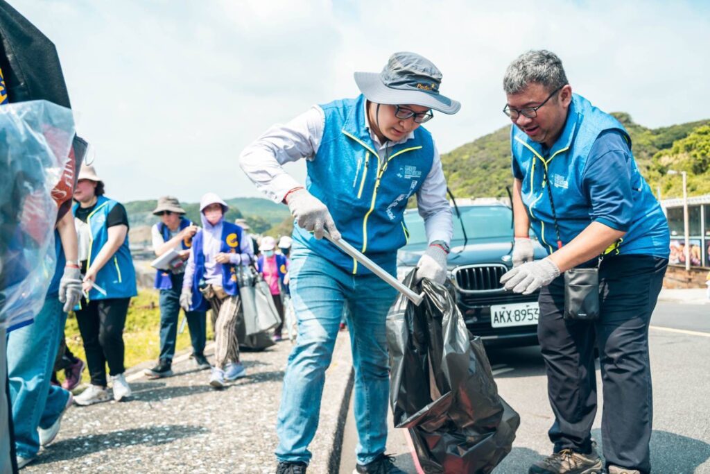 基隆春季淨灘活動 400志工潮境公園沿岸清出289公斤垃圾