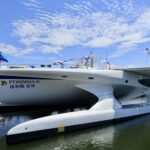 陳其邁出席首艘淨零碳排船舶「保利馬1號」下水典禮-　-展現臺灣綠能海洋科技創新實力