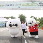 來嘉bike訪！1500車友齊聚蘭潭　大白熊x爽爽貓首度合體萌翻全場