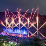 2025碧潭水舞一「騎」來　水花火花煙花show起來