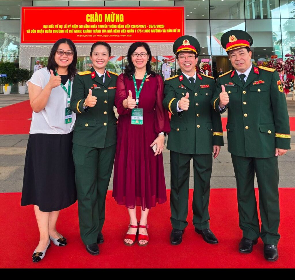 小港醫院獲越南175軍醫院50年來　首度跨海邀請-全台唯一代表出席院慶盛典　高醫體系展現台灣醫療外交力
