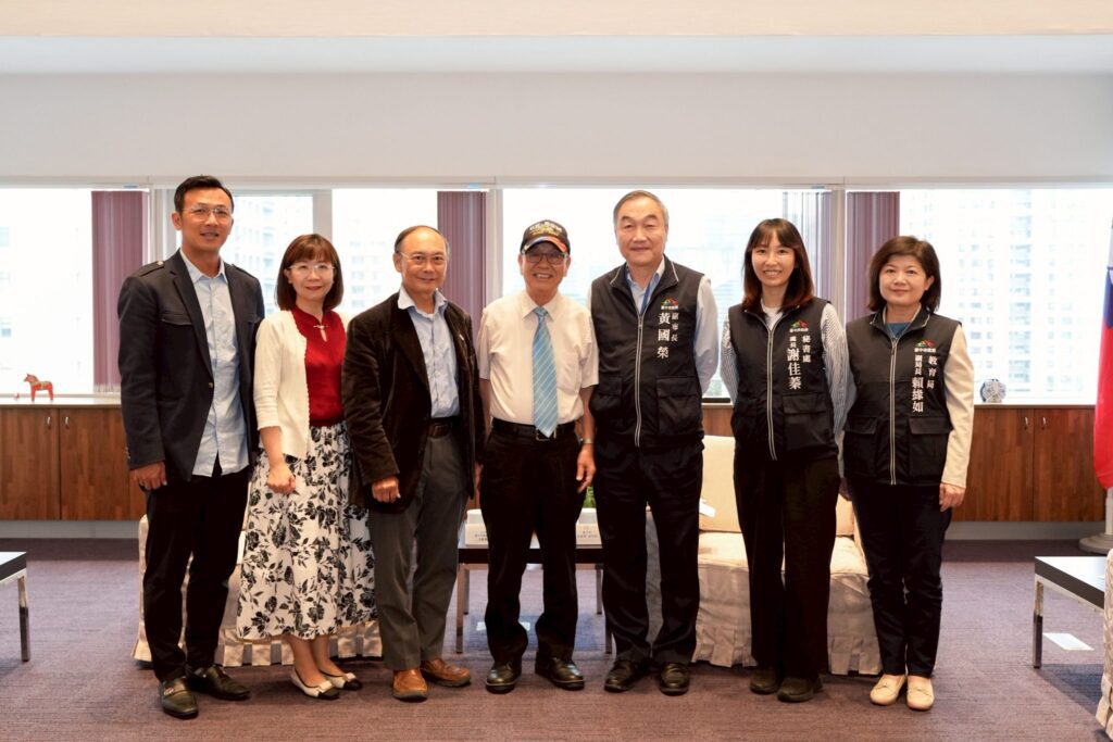 美國聖地牙哥台中市姊妹市委員會拜會中市府　黃副市長感謝長期協助