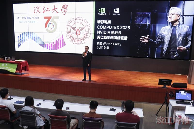 黃仁勳直播主題演說聽眾滿場　將與ai龍頭比鄰師生興奮