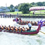 迎接端午傳承文化　2025竹縣龍舟競賽池和湖畔熱鬧登場