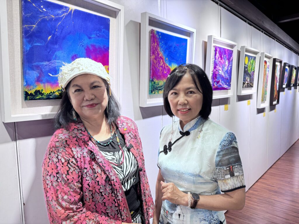 張珮玲何幸玉師生「不滅的流轉」流動藝術展