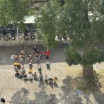 畢業前的深刻回憶! 台中東勢學子畢業前在東勢地政所檔案展區留念