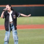 李竺芯金曲入圍後首度回鄉壓軸獻唱-台南統一獅主場熱血開唱