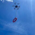 無人機也能拋救生圈！基隆商工參訪消防局體驗ai搜救任務