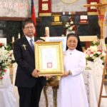 義大利修女趙秀容殯葬彌撒-楊文科頒褒揚狀及永遠懷念