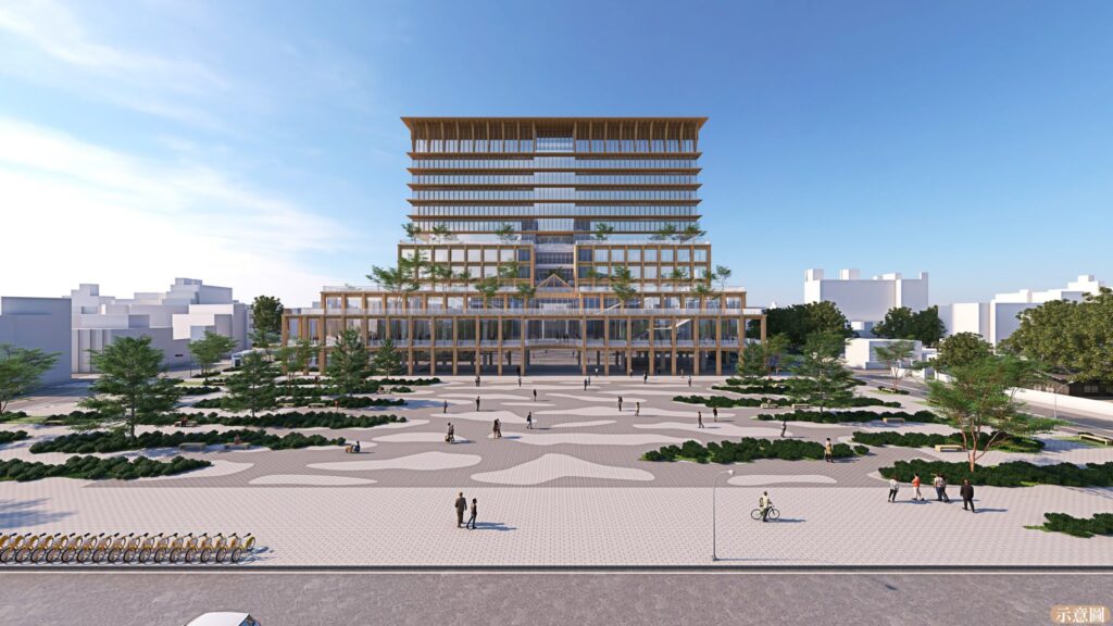 嘉義市民中心北棟大樓統包工程順利決標 打造市政服務與城市美學新地標