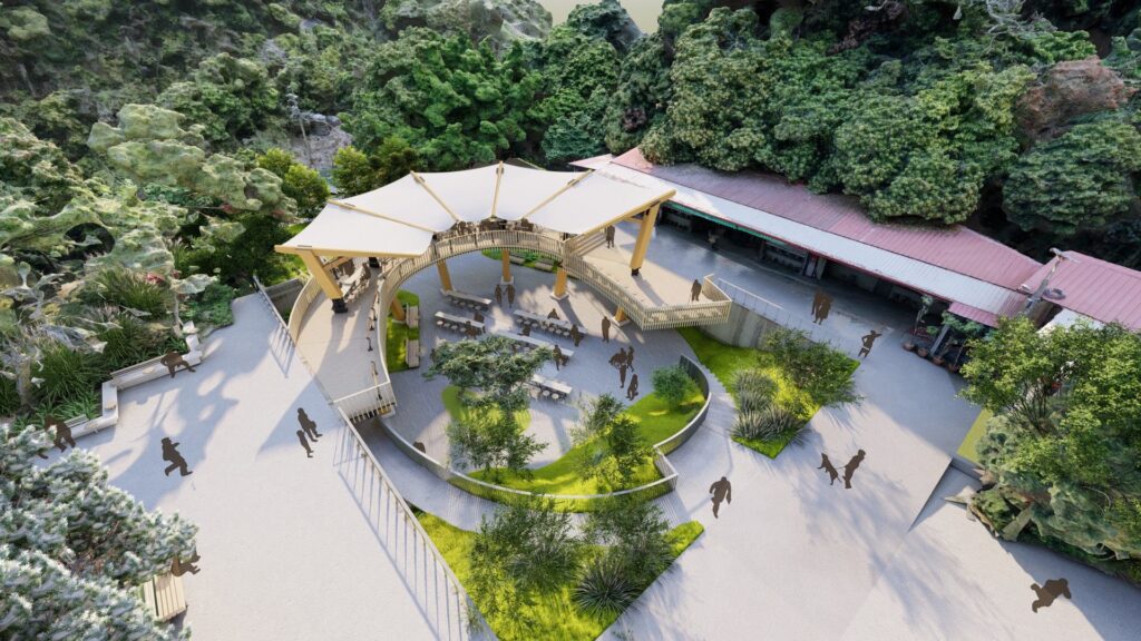 舒適登山新地標！　大坑觀音亭休憩平台預計7月底完工