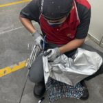 北區清潔隊發揮巧思　廢棄雨傘搖身變環保小物