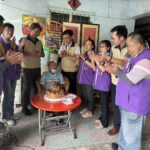 高雄市榮服處慶賀百歲人瑞戚伯伯生日　義剪致敬傳達關懷