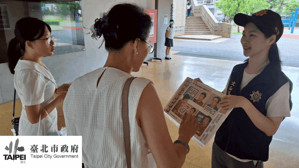 畢業季防詐不缺席 文山二分局走入校園傳遞暑期防詐觀念