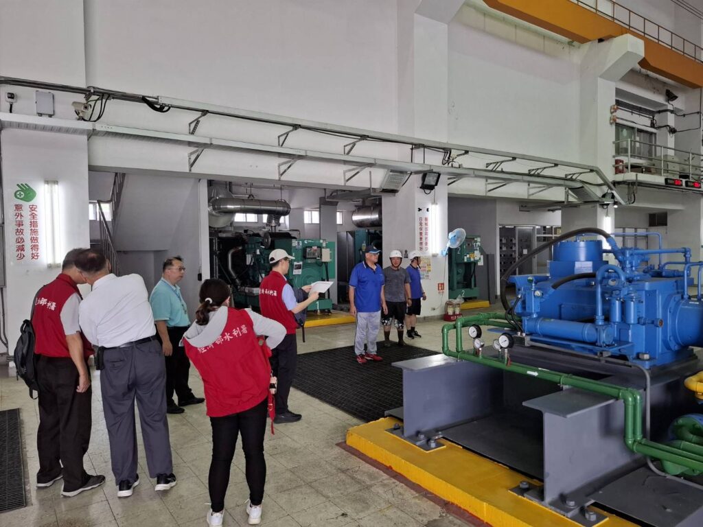 水利署抽檢北市防汛設施 抽水機與疏散門全數運作正常