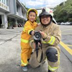 基隆市114年度暑期親子消防體驗營開跑了