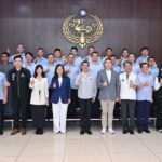 卓榮泰視察基隆海巡　謝國樑感謝中央災後即時協助