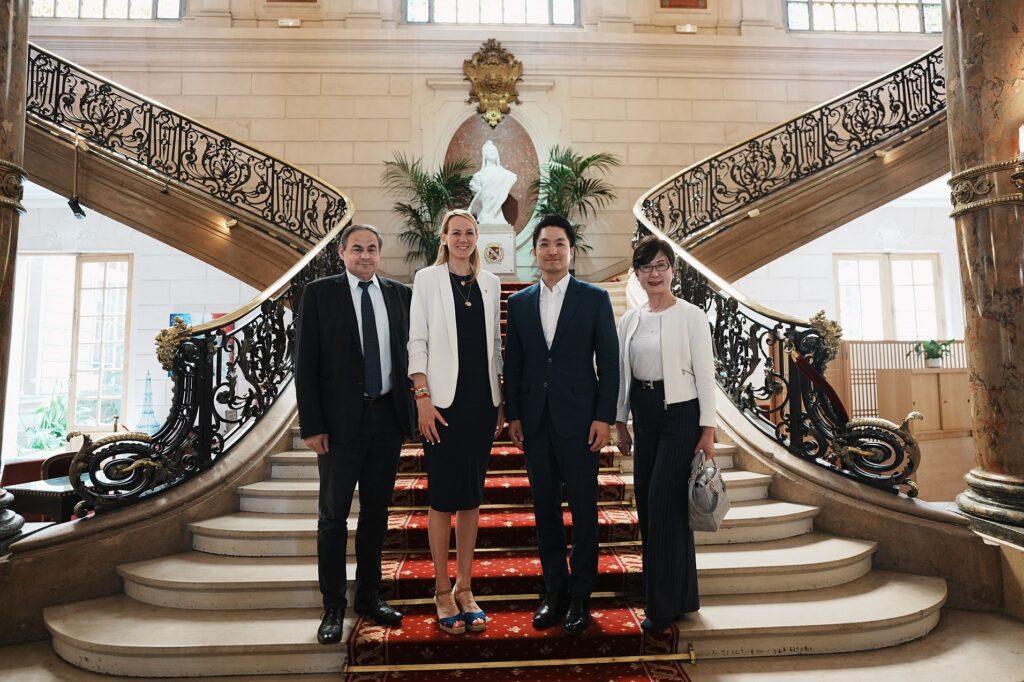 蔣萬安赴法市政考察　深化與勒瓦盧瓦市合作關係