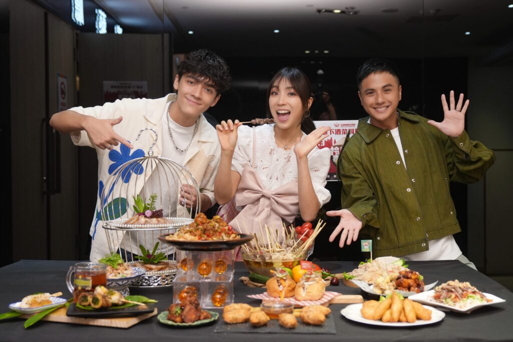 高雄啤酒節引進越南胡志明市連續三年米其林肯定餐廳-梁舒涵-曾子余及dylan擔任「美食糾察隊」