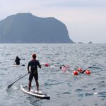 天母國中泳隊畢業生自辦海泳典禮　橫渡基隆嶼紀念青春