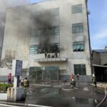 竹北某工廠凌晨生火警下午才撲滅