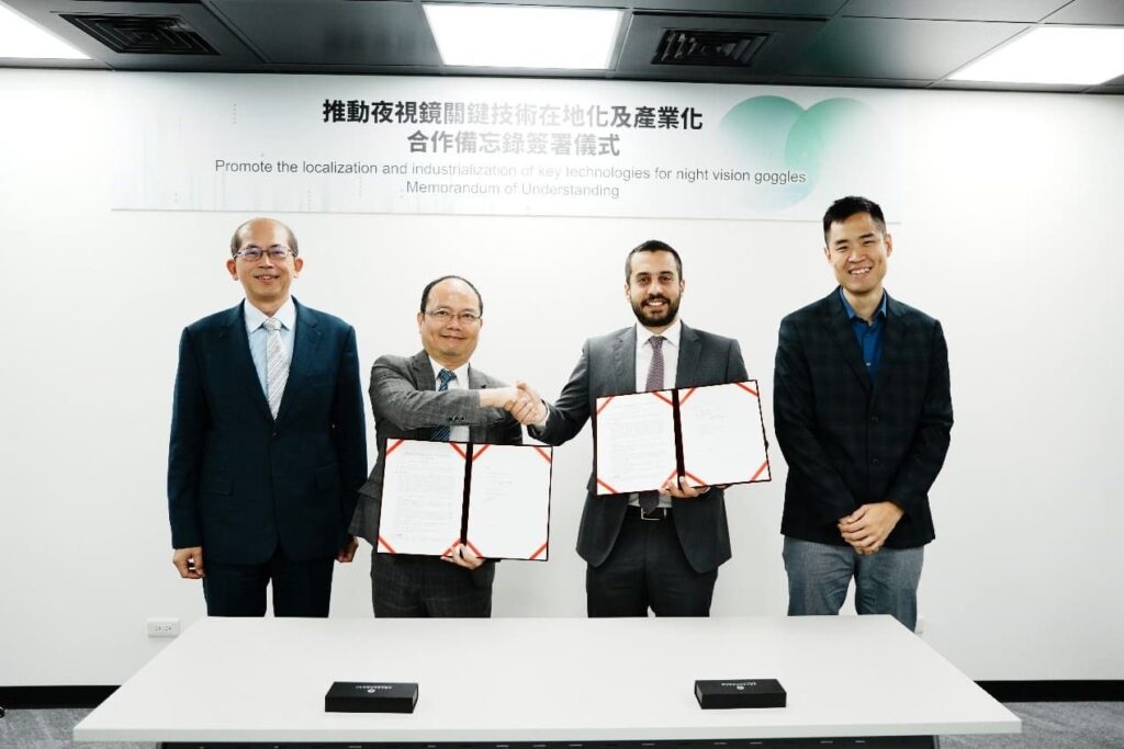 金屬中心攜手希臘theon-sensors-　推動夜視鏡關鍵技術產業在地化