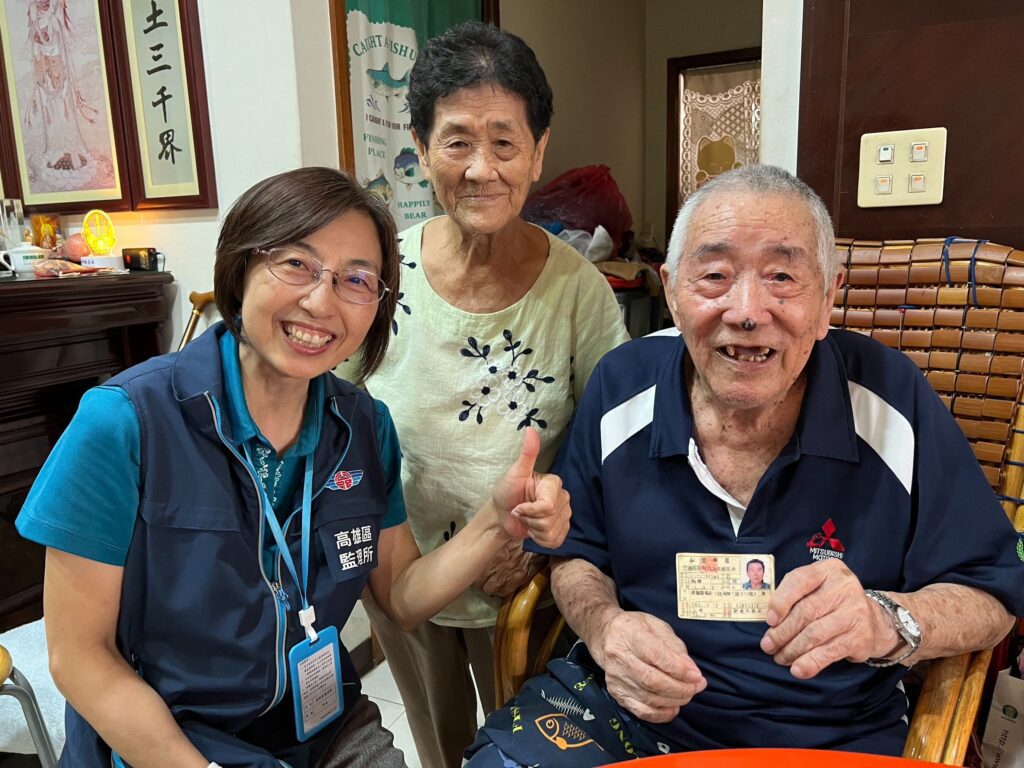 102歲人瑞退場典範　監理所主動關懷高齡駕駛安全轉換用路方式