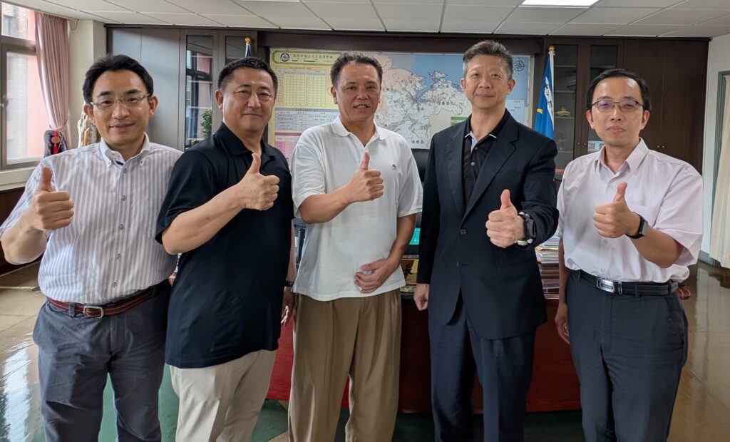 靜岡防災專家拜訪基隆消防局 共談「防災食品」新契機