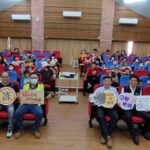 凝聚重測區文史傳承！　東勢地政引領學童體驗測量儀器