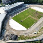 基隆市立田徑場改建工程進度達六成　首座標準認證跑道預計明年暑假啟用