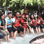 谷關觀光新地標-！　盧市長視察原民市集化身行銷女王：便宜又有特色