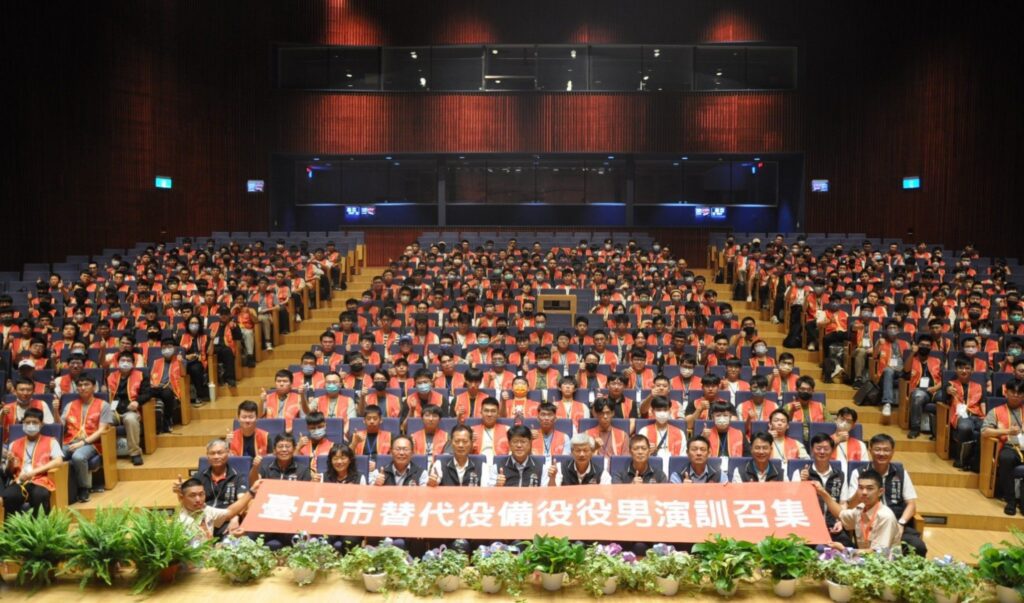 中市府召訓342名備役替代役 強化emt-1救護技能與民防量能