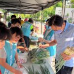 高雄本和里小農市集熱鬧登場　民眾黨高市黨部與社區攜手送暖