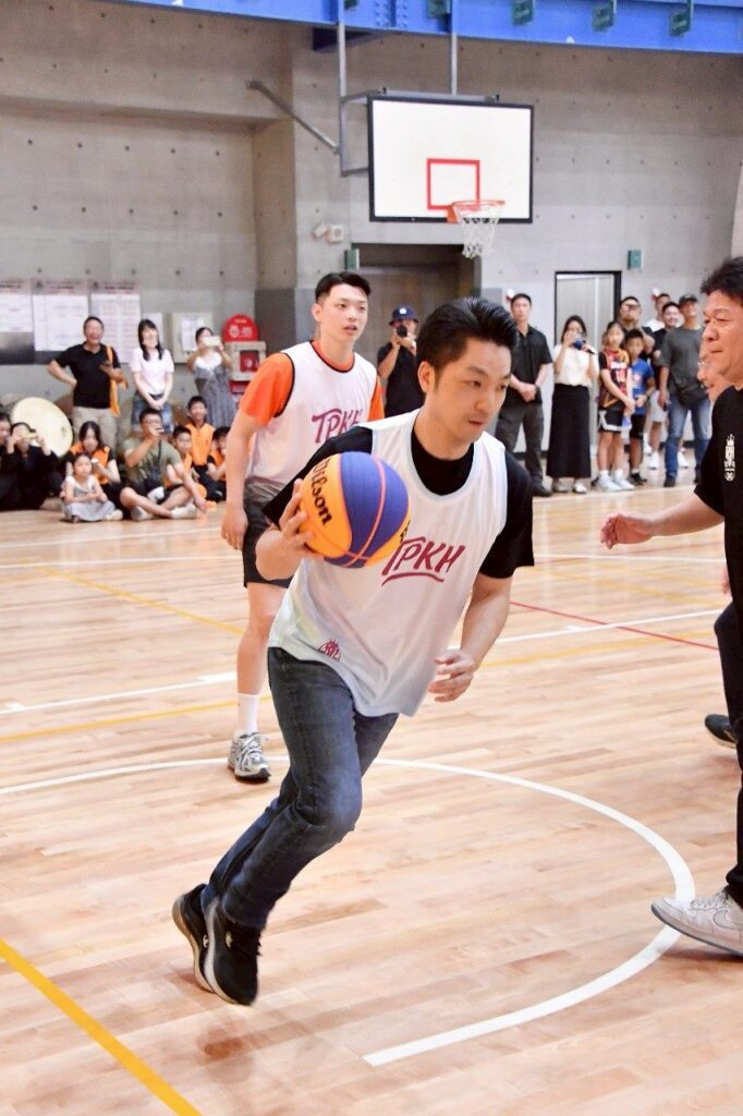 港湖盃3x3籃球賽熱血開打　蔣萬安：展現台灣籃球新動能