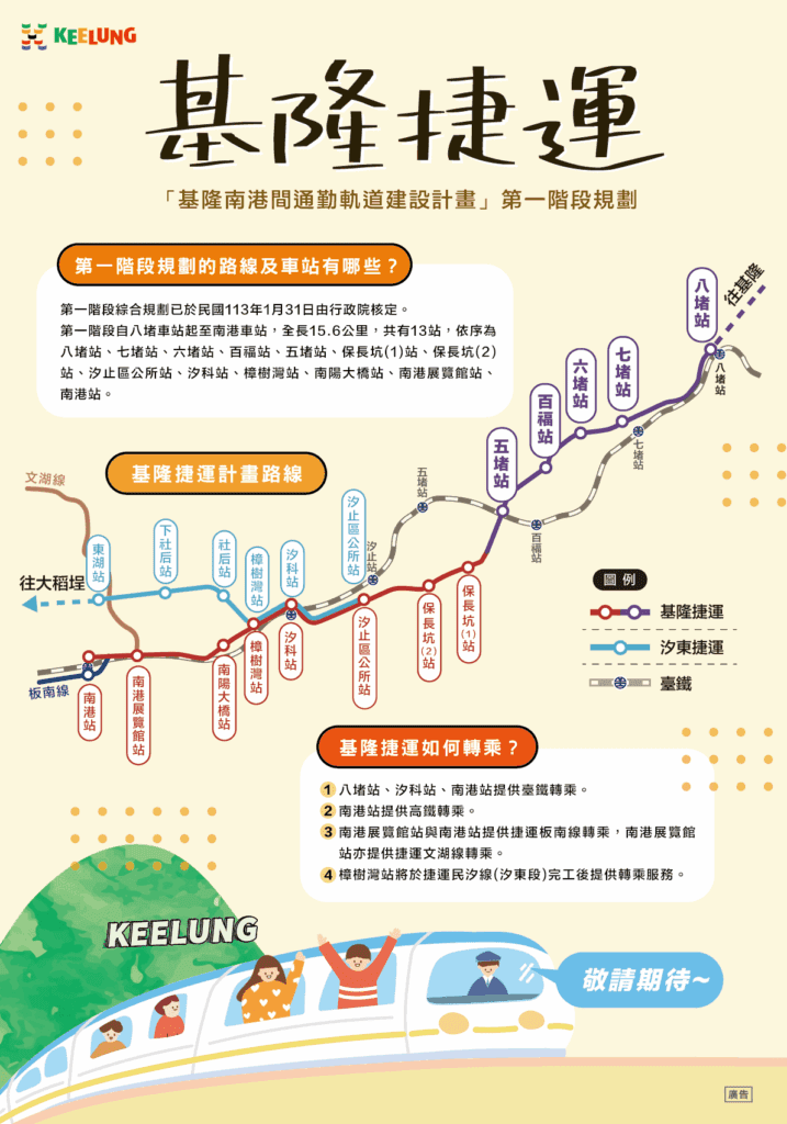 基隆捷運以公共利益為本 多元財源助營運永續