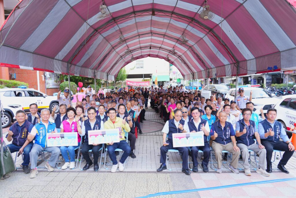 巡守力大躍進!-中市府補助神岡區汰換3輛巡邏車 民政局長:提升巡邏安全性