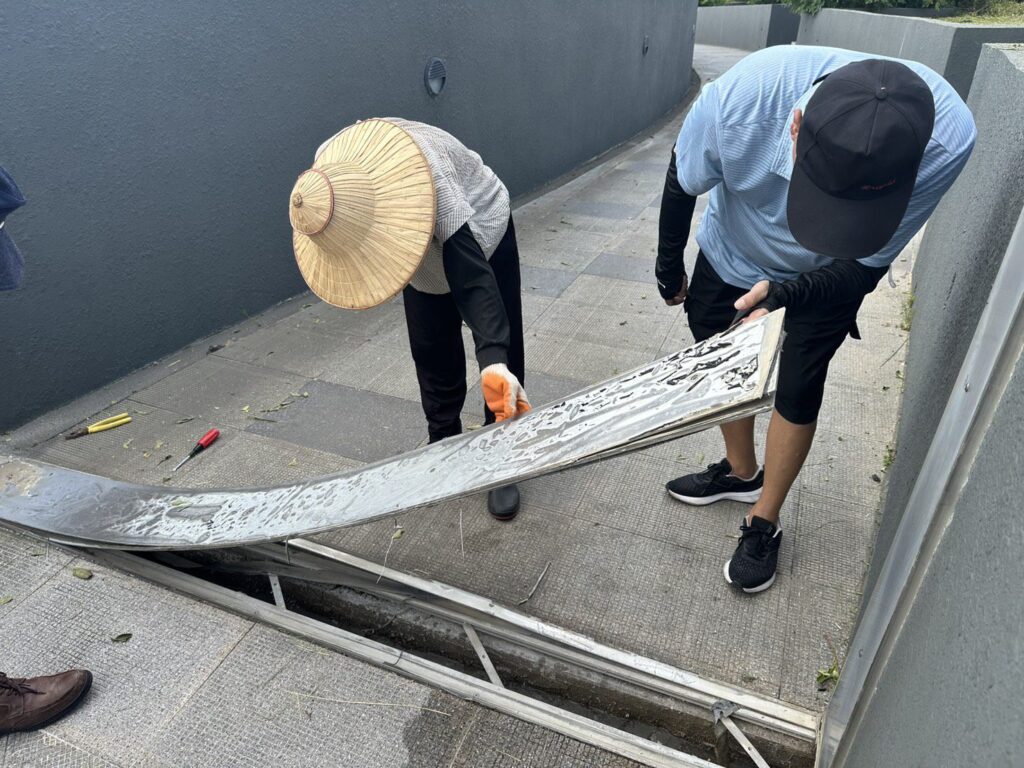 寶美公司已完成高美濕地遊客中心漏水修復工程 繼續提供遊客完善優質休閑體驗