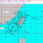丹娜絲升級中颱　暴風圈觸及西南近海　全台嚴防強風豪雨