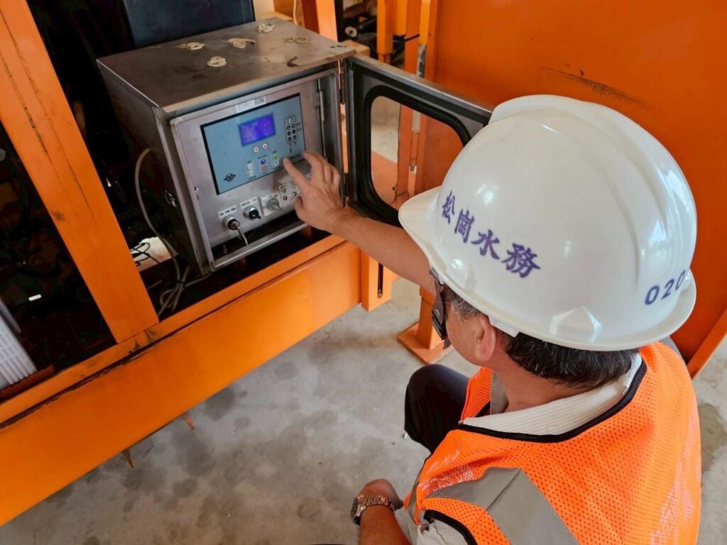 丹娜絲颱風來勢洶洶！　中市水利局大型抽水機提前部署-加強戒備