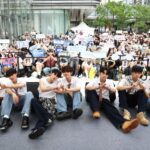 冠軍男團-ff.o-簽唱會台北場-擠爆信義街頭