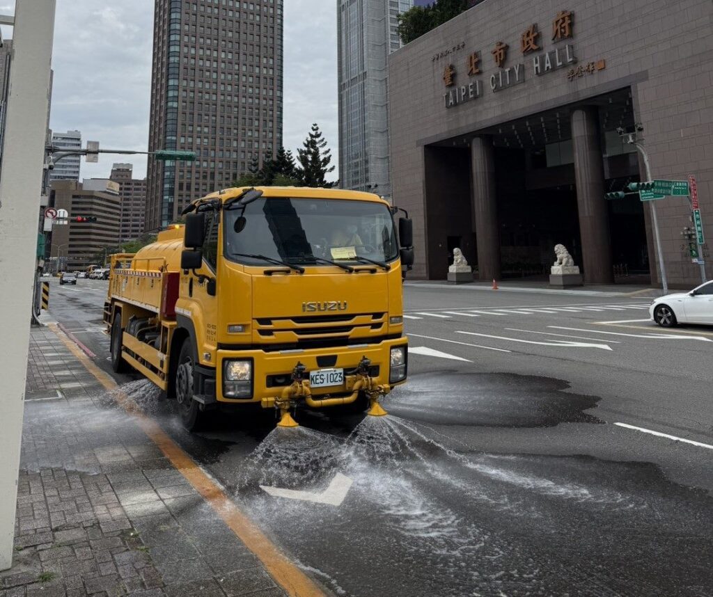 再生水助力環保作業 節水降溫守護城市
